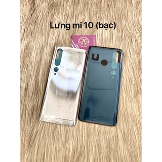 Nắp lưng sau thay thế dành cho xiaomi mi 10 zin loại 1