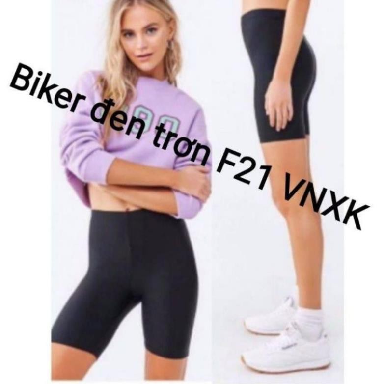 Quần short biker ôm vải thun nhiều màu xuất khẩu F21 * ' *