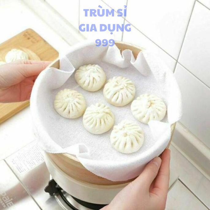 KHĂN LÓT HẤP BÁNH, PHỦ BÁNH SIÊU SẠCH KT 32CM