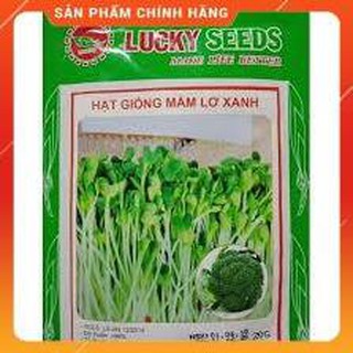 HẠT GIỐNG RAU MẦM SUP LƠ XANH GÓI 20 GRAM