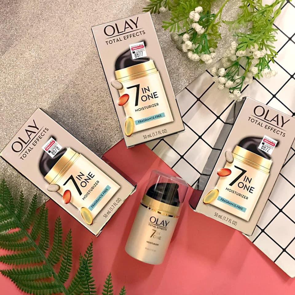 Kem dưỡng da Olay Total Effects 7 In One Moisturizer Fragrance-Free 50ml