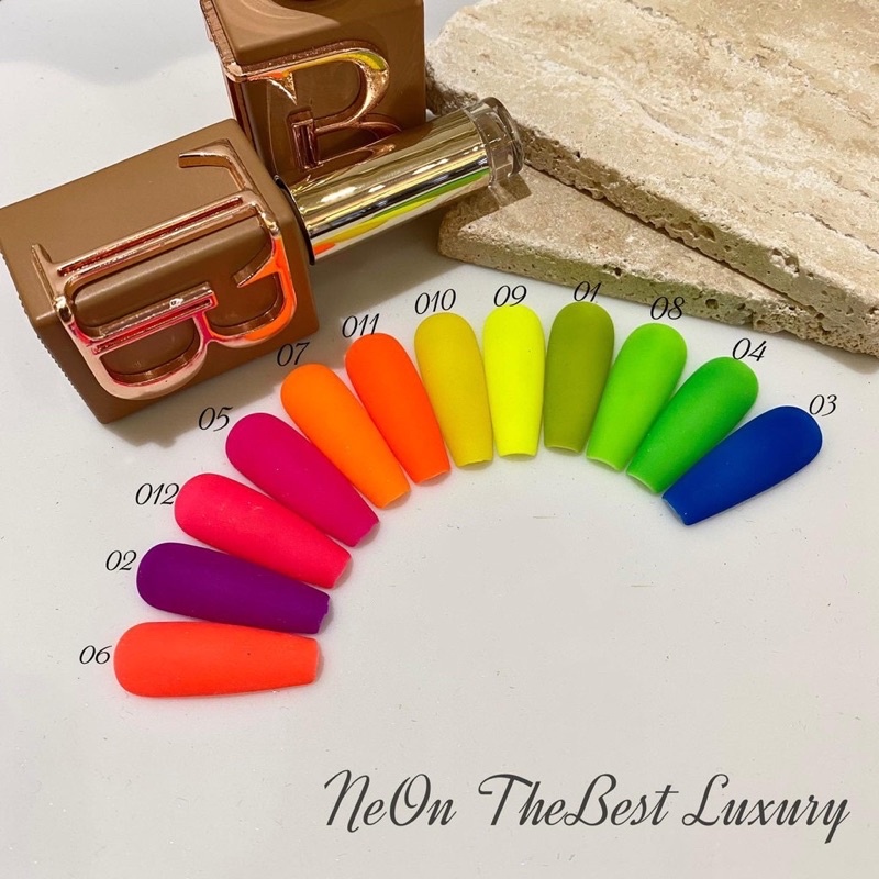 Sơn Gel Neon hot trend mùa hè