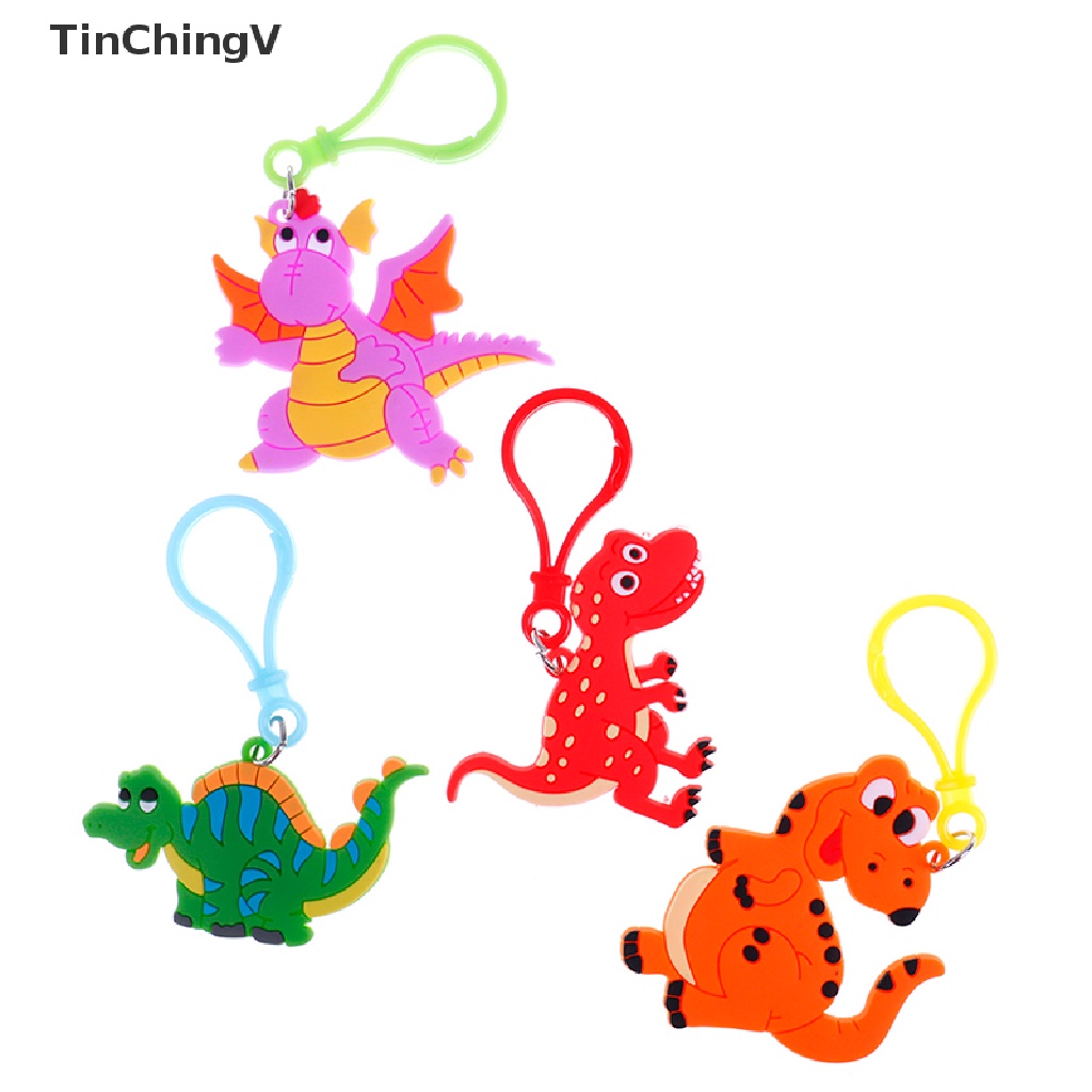 Set 6 Móc Khóa Hình Khủng Long Đáng Yêu