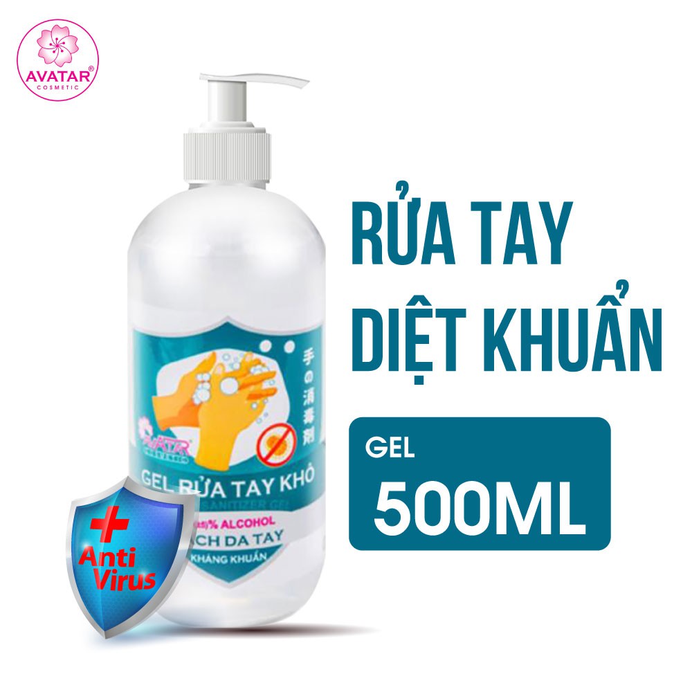 [Pasteur kiểm duyệt] Gel rửa tay khô Avatar 75% cồn (500ml) | BigBuy360 - bigbuy360.vn