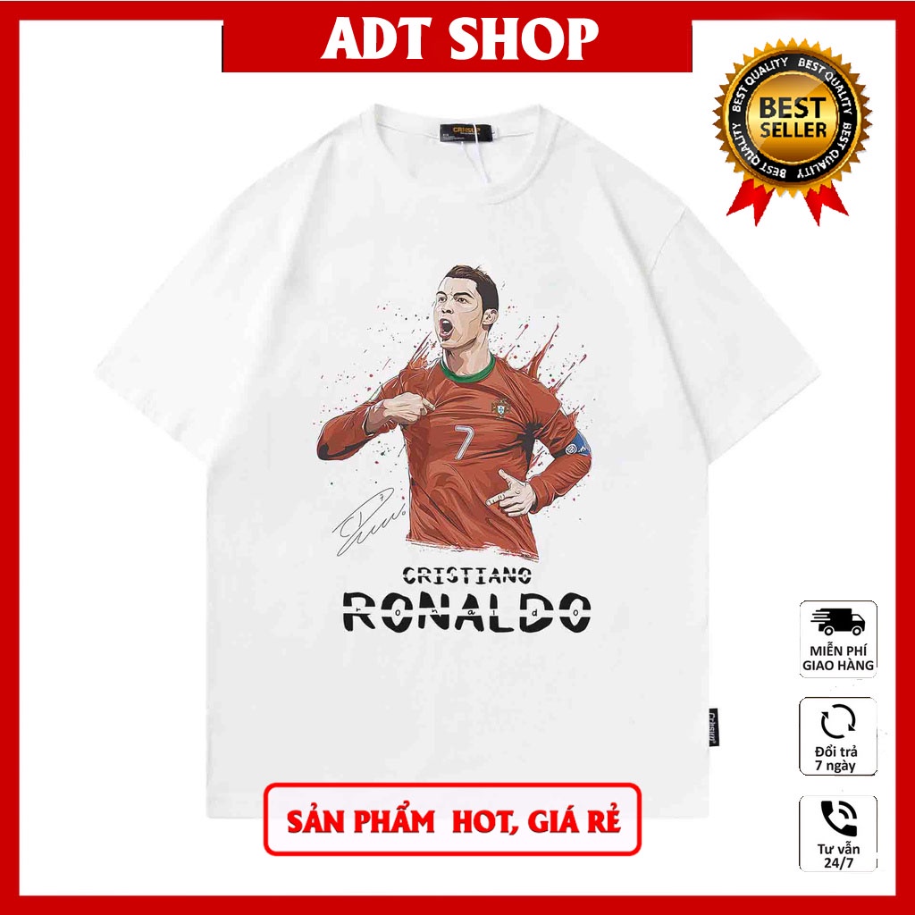 Áo thun nam - áo phông Cristiano Ronaldo - CR7 mẫu đẹp ADT Store