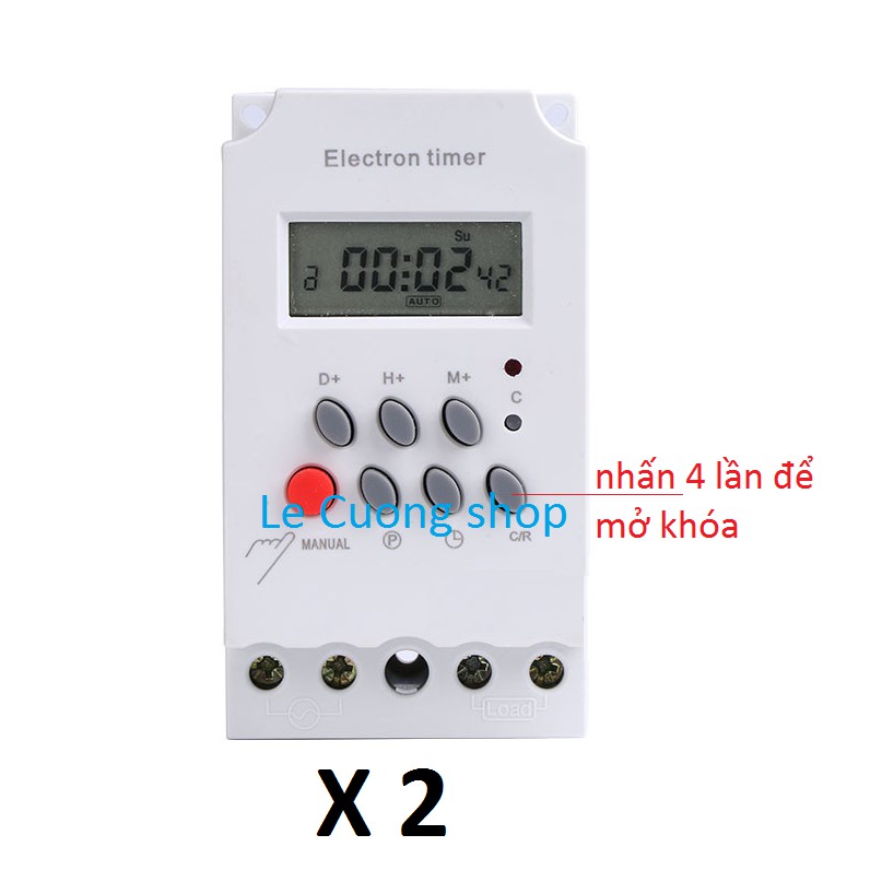 Combo 5 công tắc hẹn giờ KG 316T II đóng cắt tự động