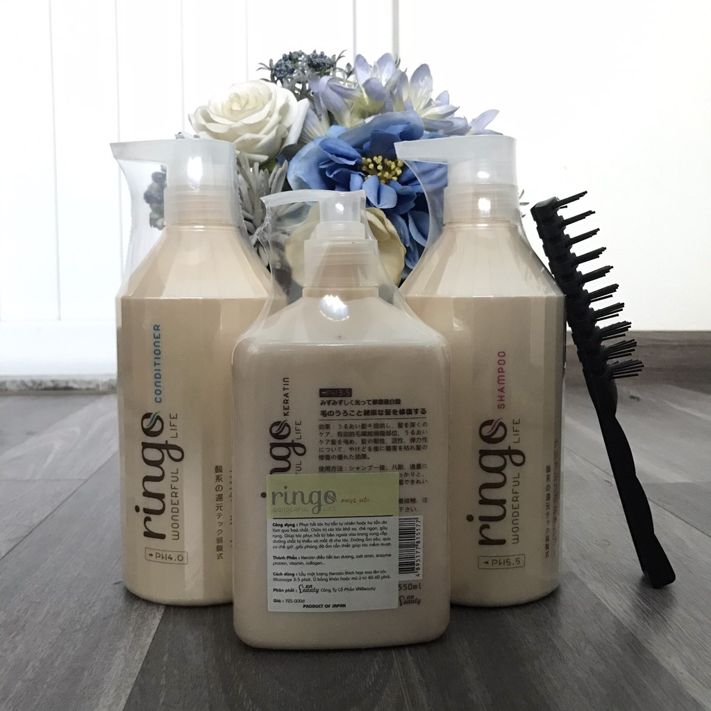 BỘ 3 SẢN PHẨM SIÊU PHỤC HỒI TÓC RINGO - NHẬT BẢN | BigBuy360 - bigbuy360.vn