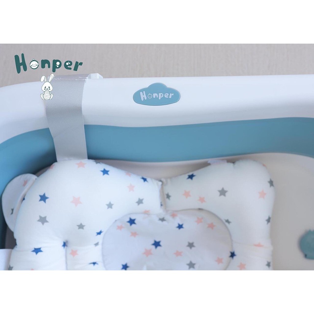 Chậu/ Thau Tắm Gấp Gọn Kèm Phao Honper