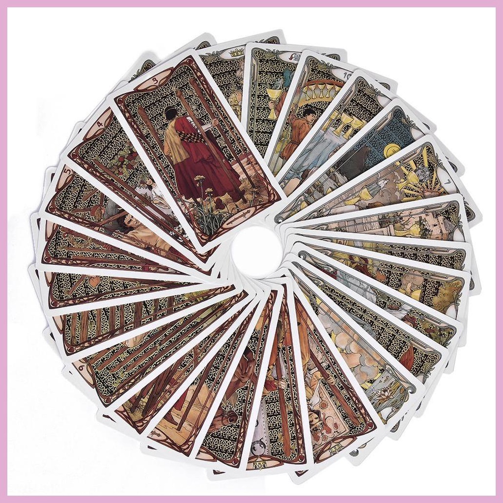 Bộ Bài tarot 78 Lá Màu Vàng