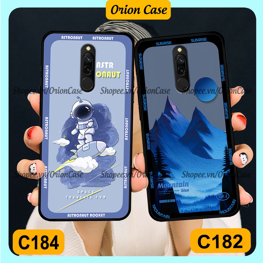 Ốp Xiaomi Redmi 8 in hình astronaut pro nasa, moutain cá tính.ốp lưng chống sốc.