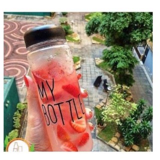 Cực đẹp- bình nước thủy tinh my bottle 420ml