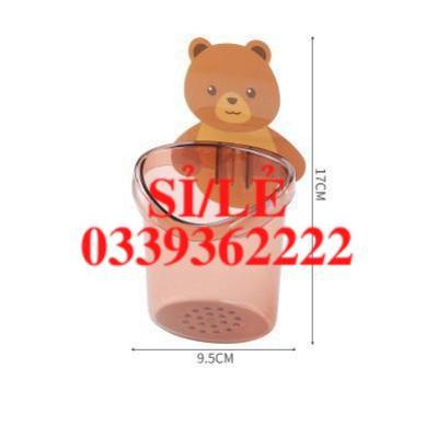 [ HAIANHSHOP ] Cốc đựng bàn chải hình gấu dễ thuơng Duashop &gt;