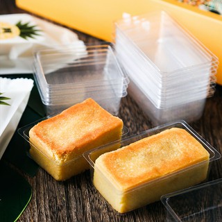 Set 100 khay đựng bánh dứa