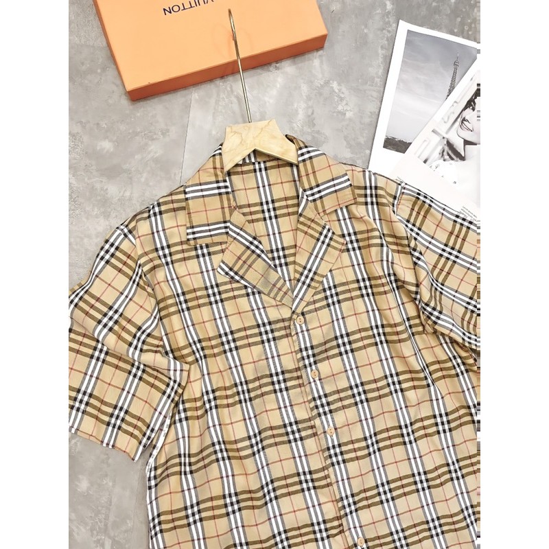 [Mã WASKT410K giảm 10K đơn 50K] ANU204 - ÁO SƠ MI NỮ BBR CỘC TAY CỔ VEST | BigBuy360 - bigbuy360.vn