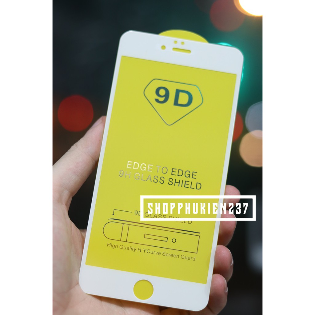Kính Cường Lực Full Màn 9D Giá Rẻ Dành Cho Iphone 6 , 6s , 7 , 8 , 7 Plus , 8 Plus , Xr , Xs Max