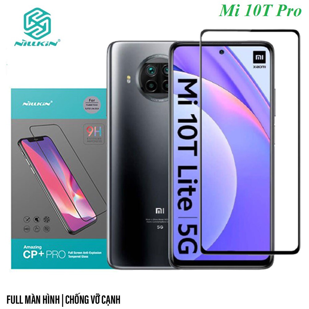 Kính Cường lực Xiaomi Mi10T 5G / Mi 10T Pro 5G / Mi 10T Lite 5G / Redmi K30S - chính hãng Nillkin CP