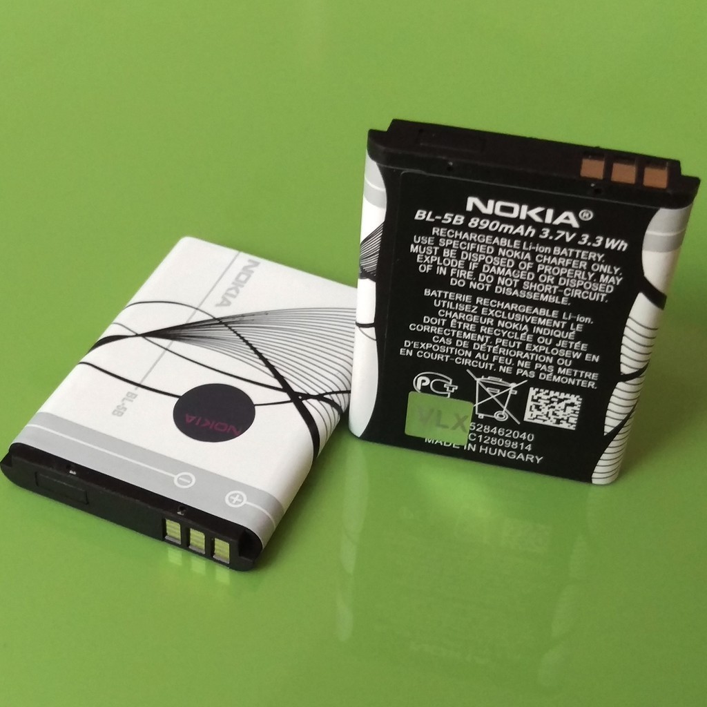 PIN NOKIA BL - 5B Dùng cho Nokia: 3220 6020 5500 5320 6060 7360 3230 N80 N90