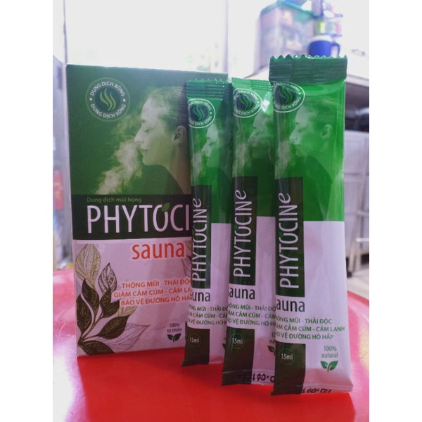 DUNG DỊCH XÔNG MŨI HỌNG PHYTOCINE ( Hộp 10 gói)