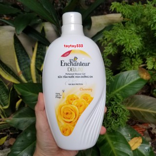 Sữa tắm nước hoa dưỡng da Enchanteur Charming 650g