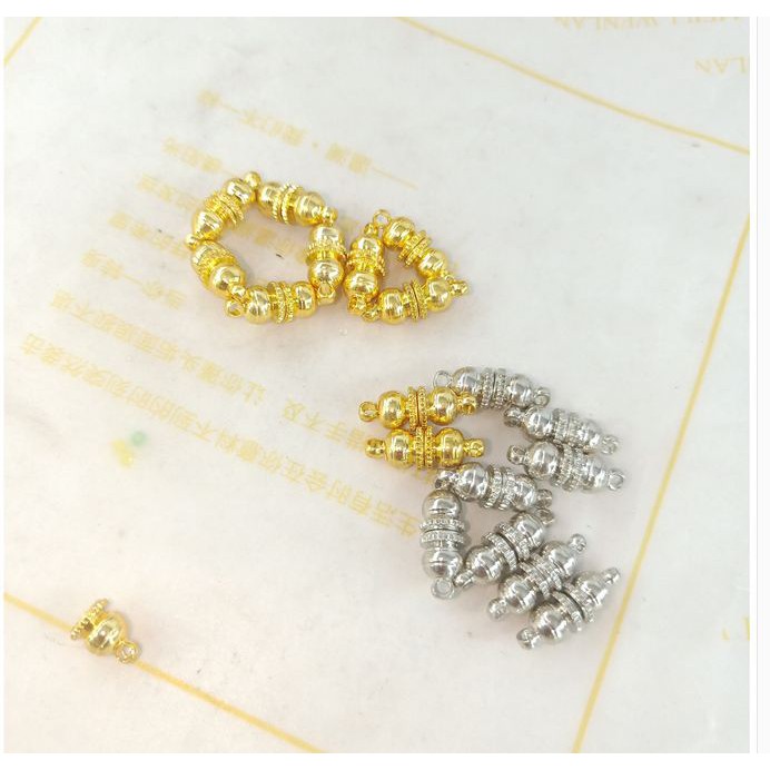 1-2-5 cái chốt khóa đầu dây nam châm làm trang sức