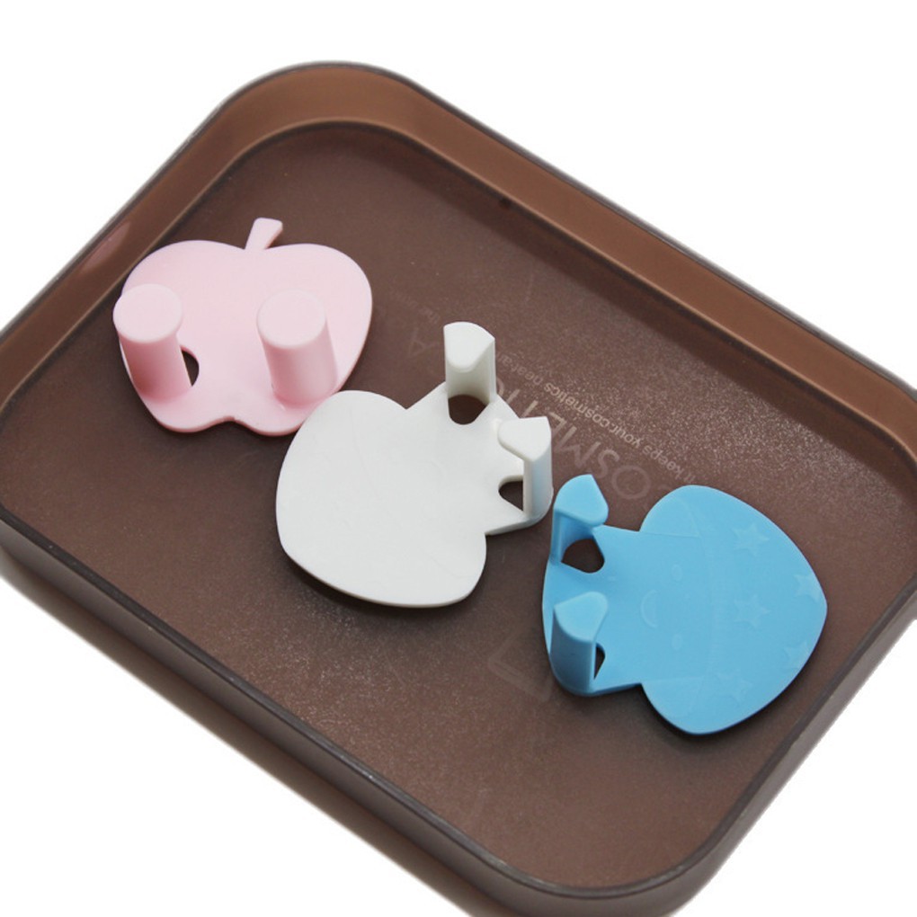 Bộ 6 móc treo dán tường gắn phích cắm điện và balo tiện dụng