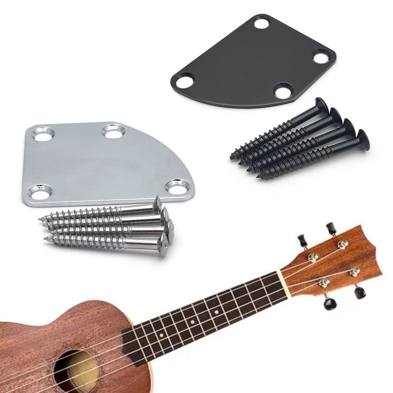 Tấm Gắn Cần Đàn Ghita Bán Nguyệt Kèm 4 Vít Thay Thế Chuyên Dụng Cho Đàn Guitar Điện