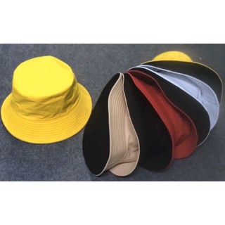 NÓN BUCKET 2 mặt - TRƠN NHIỀU MÀU