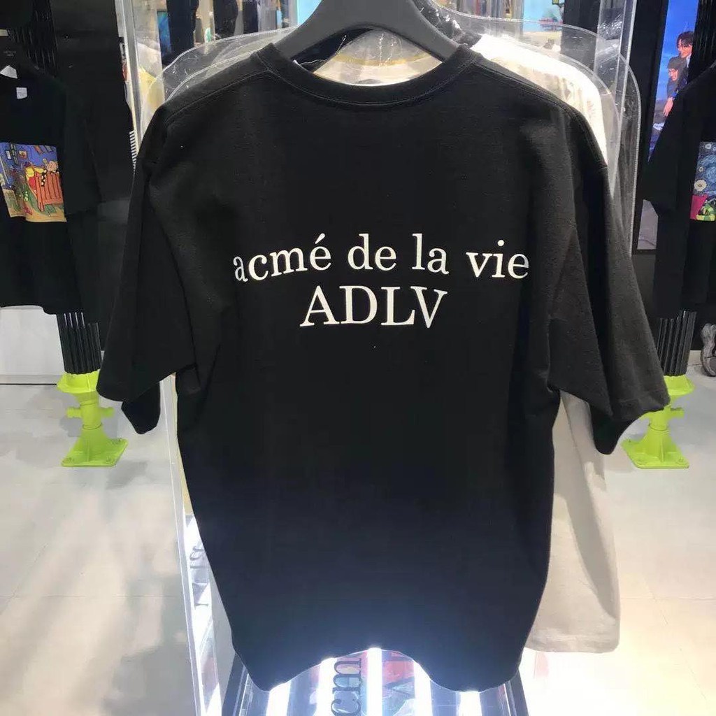 Áo thun tay lỡ ADLV basic cho bé , áo thun cotton unisex ,Kid_genZ