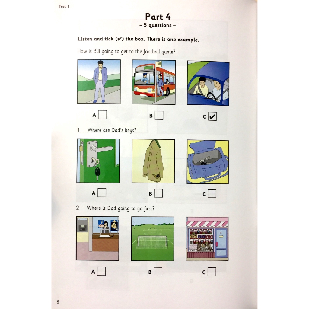 Sách - Cambridge Young Learner English Tests Flyers 6 SB FAHASA Reprint Edition