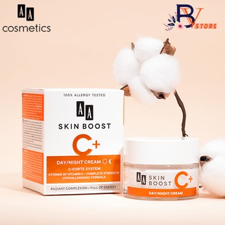 [CHÍNH HÃNG] Kem trắng da mờ thâm nám AA SKIN BOOST C+ của AA Cosmetic