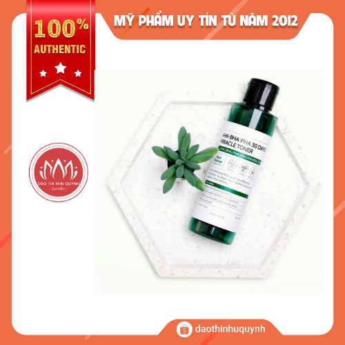 Nước hoa hồng Toner Some By Mi AHA – BHA – PHA 30 Days Miracle Some by me giúp ngăn ngừa và giảm mụn 150ml