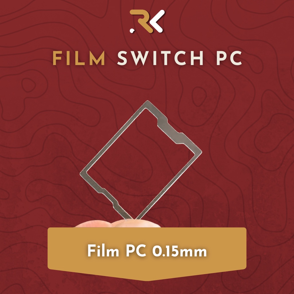 Film switch cho bàn phím custom | Film Poron, TPU, PC | Rekeyboard