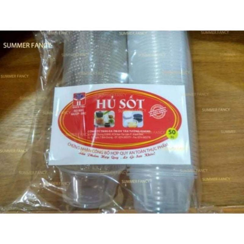100 hộp nhựa đựng nước chấm