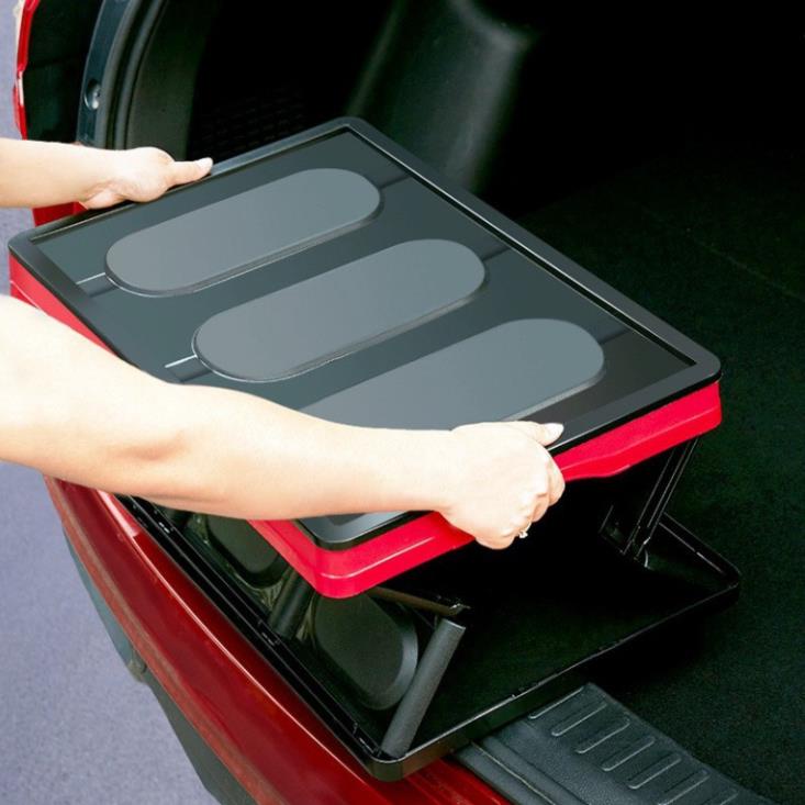 Thùng đựng đồ ô tô - Hộp đựng đồ ô tô gấp gọn đa năng dung tích 30L và 55L có lót-Đựng đồ Thực Phẩm,cá,vận dụng