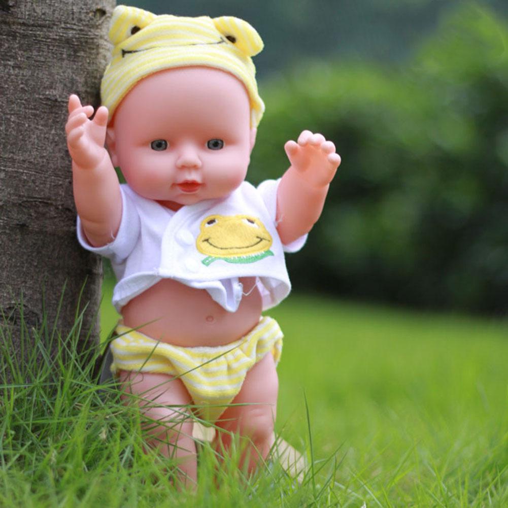 Búp Bê Nhựa Mềm 30 cm Mắt 3D cảm ứng âm thanh - 12 inch Doll