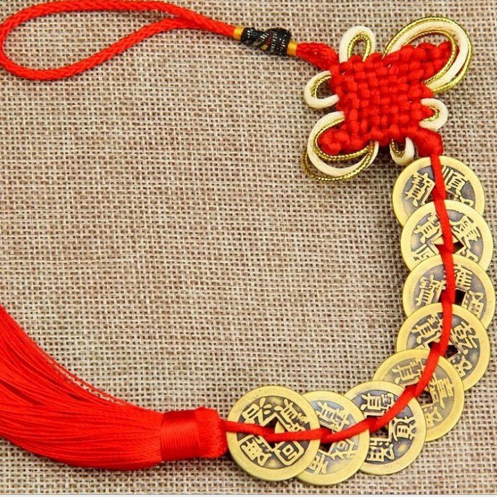 Đồng Xu Bát bạch (thu hút tài lộc)