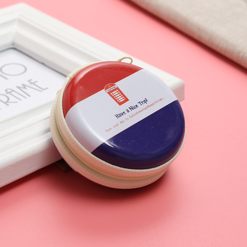 Ví Đựng Tiền Xu Mini Bằng Thiếc Sáng Tạo