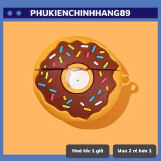 🔥 Case Ap 1/2 & Pro 🔥 Freeship 🔥 VỎ BỌC BÁNH DONUT - Cho Tai Nghe Không Dây (Bluetooth) - MOBILE89