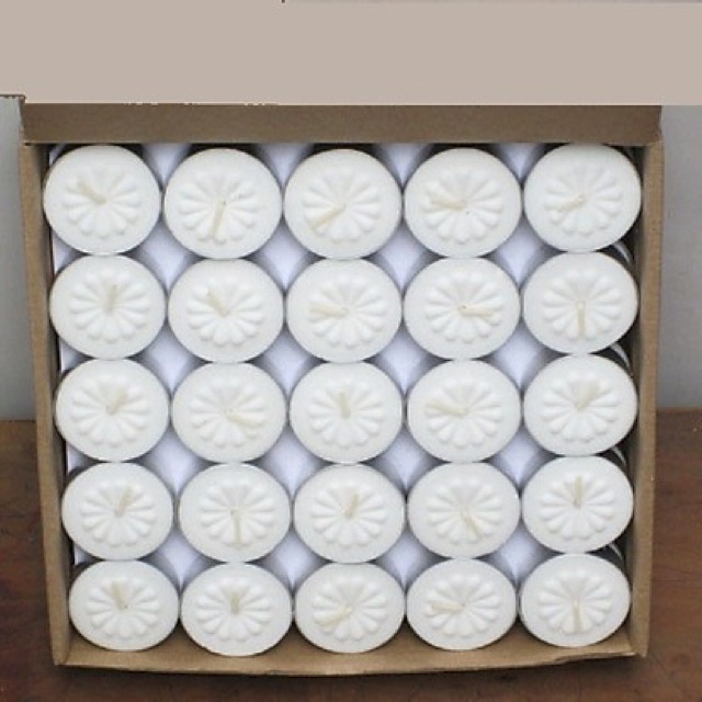 NẾN TEALIGHT  CHÁY 4H  VĨ 10 VIÊN