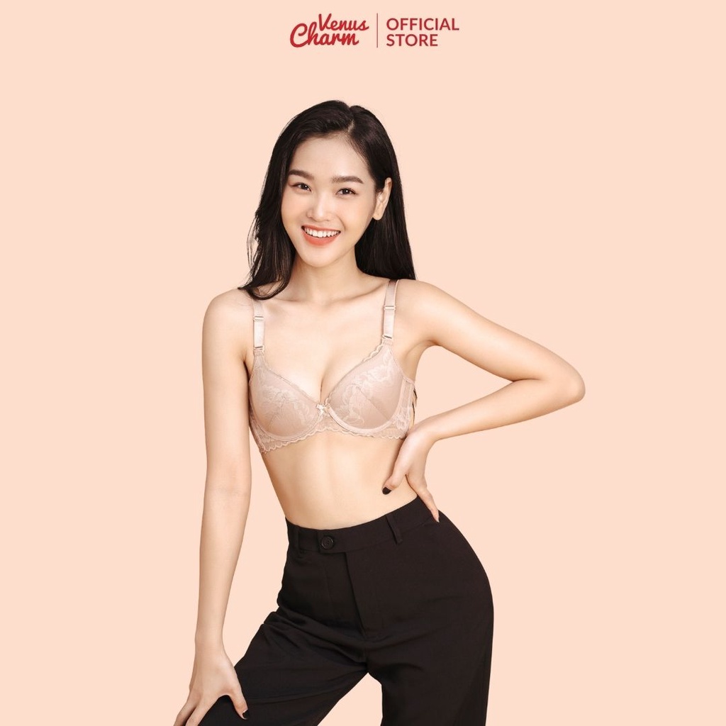 Áo lót có gọng đệm vừa Venus Charm nâng ngực tự nhiên vừa phải 1141