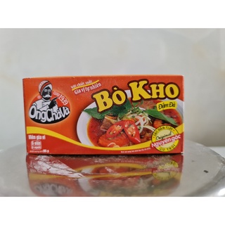 [96g – BÒ KHO] VIÊN GIA VỊ [VN] ÔNG CHÀ VÀ Traditional Vietnamese Cube sauce (nsa-hk)