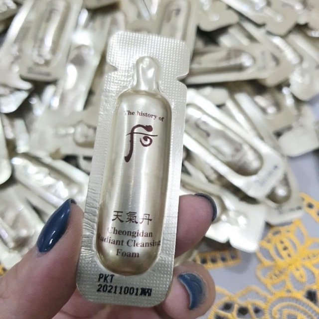 Sữa rửa mặt Whoo tái sinh dạng mini