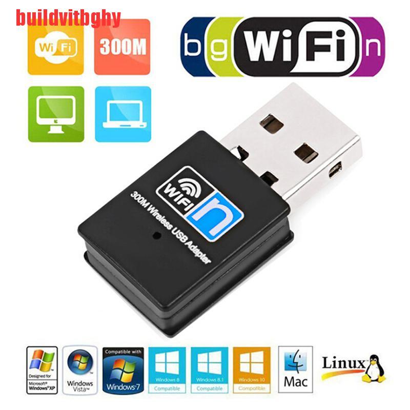 (Mua-Code) Usb Thu Sóng Wifi 300mbps 802.11 B / G / N