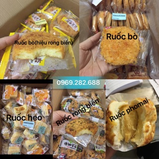 Combo 2kg 3- 5 loại bánh ruốc vô cùng thơm ngon ạ 😍