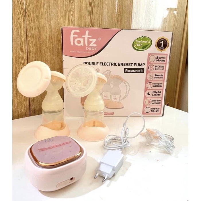 Máy hút sữa điện đôi Resonance 3 Fatz Baby FB1160VN
