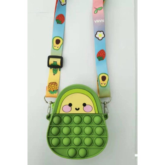 Túi đeo vai Messenger Unicorn nhấn bóng giảm căng thẳng