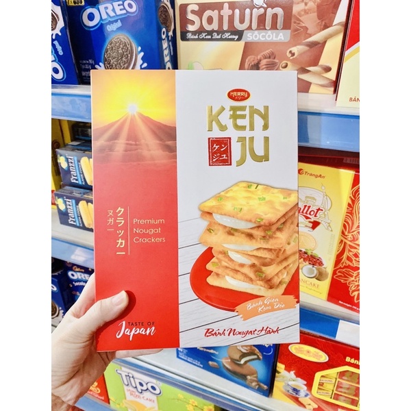 ⚡BÁN LỖ XIN ĐÁNH GIÁ 5 SAO⚡ BÁNH  QUY HÀNH KẸP KEM KENJU [SIÊU NGON]