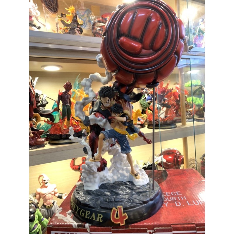 Mô Hình Figure One Piece Luffy Gear 4 siêu to 52cm