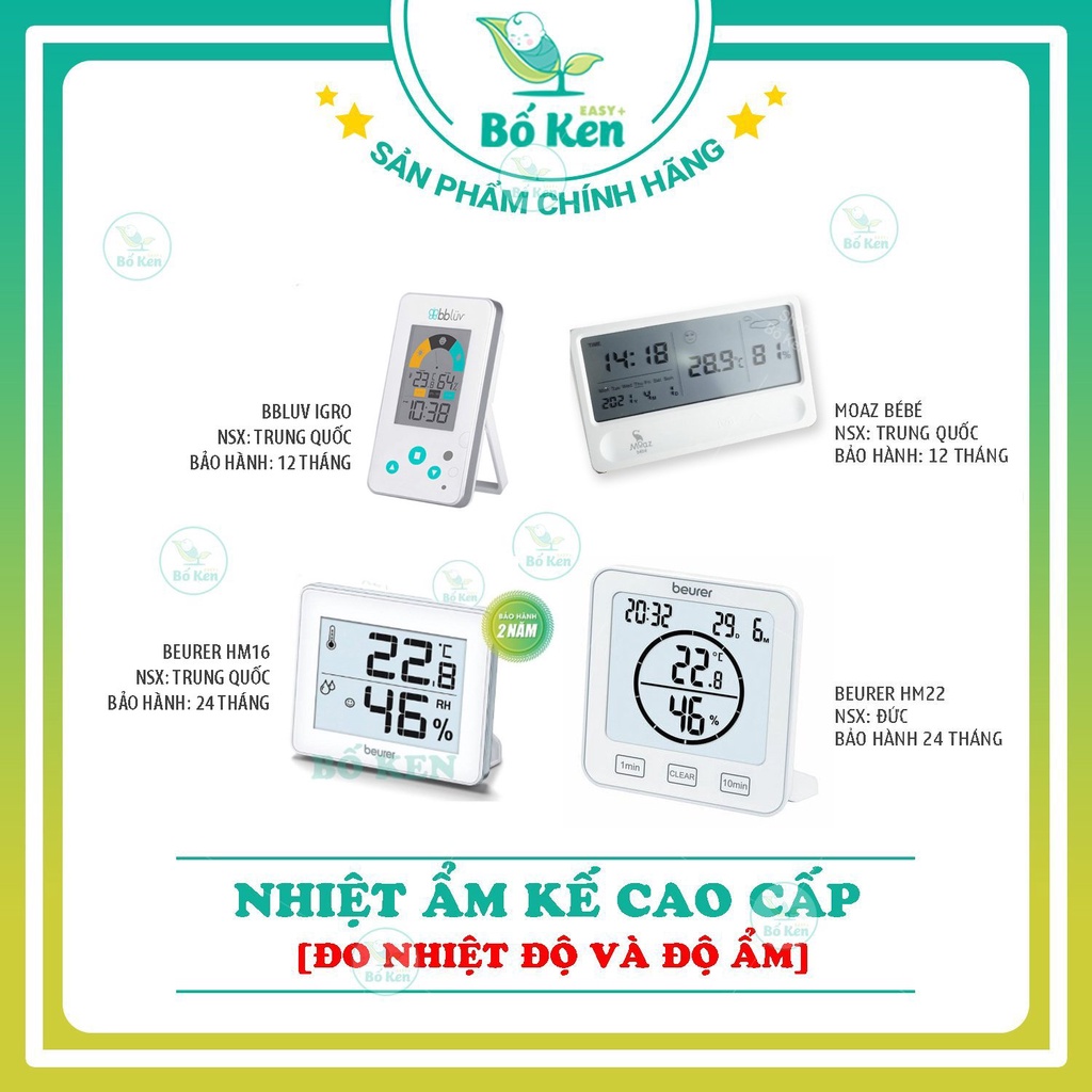 Shop Bố Ken Nhiệt Ẩm Kế Phòng Ngủ Cho Bé Đa Chức Năng/Nhỏ Gọn/Chính Xác