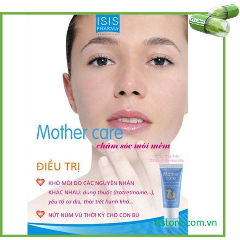 Mother care isis pharma - Kem dưỡng ẩm môi, trị nứt núm vú (Chai 15ml)